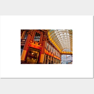 Leadenhall Market City of London England Posters and Art